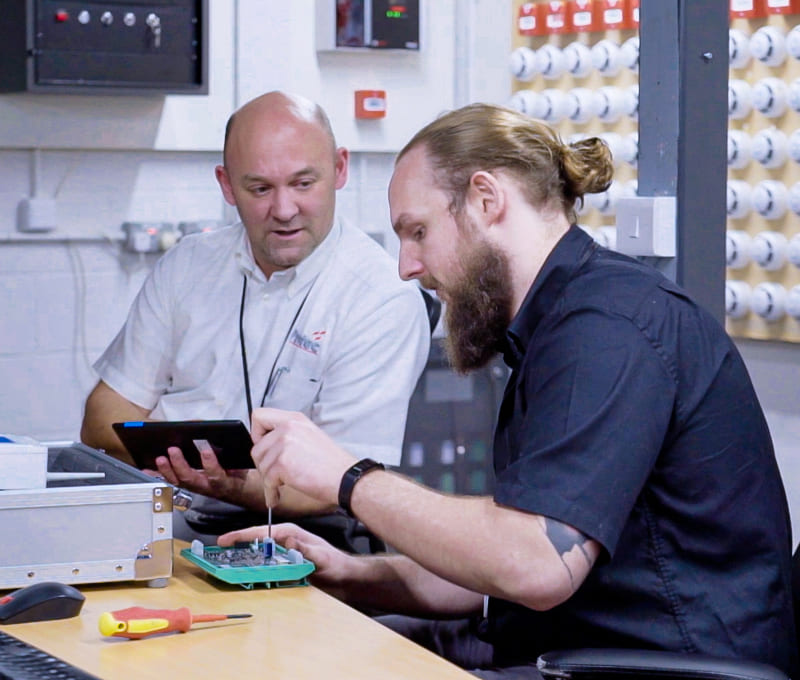 Job Training Session Taking Place