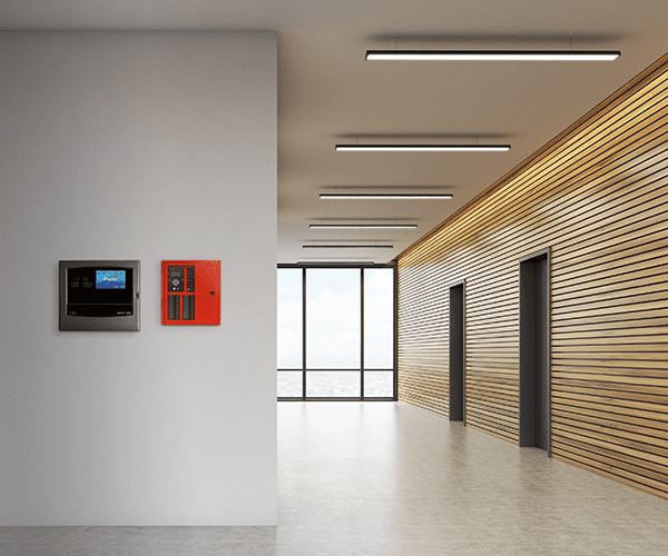 Fire Panel and Emergency Microphone