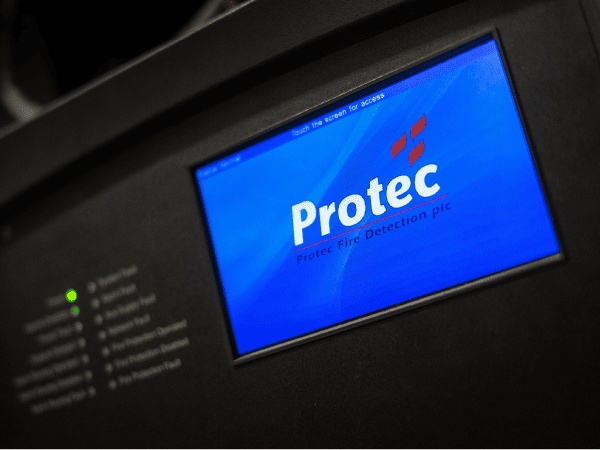 6500 Fire Alarm Panel Display