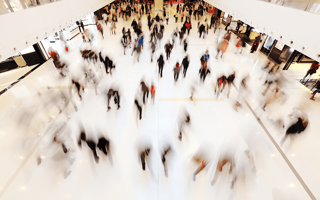 People Evacuating a Building
