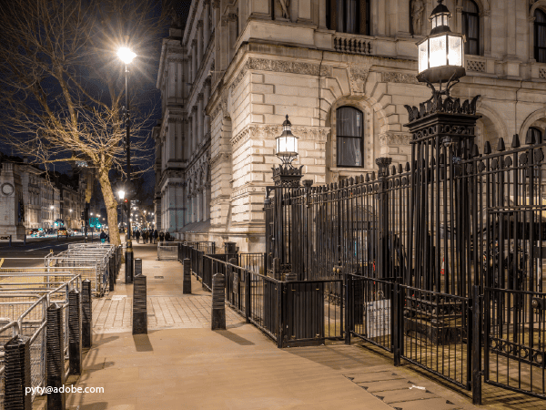 Downing Street Security Checkpoint
