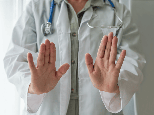 Doctor Defusing a Situation