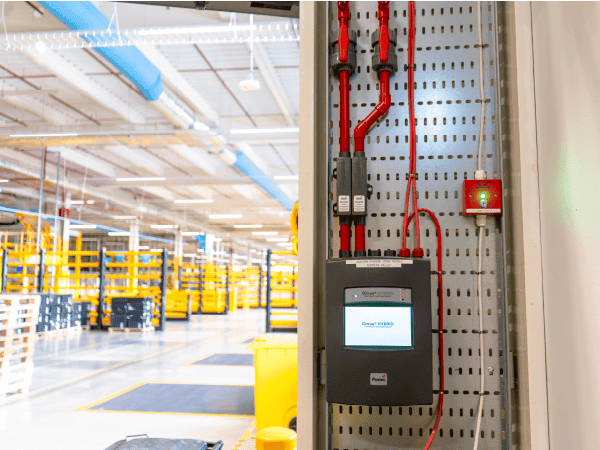 A Protec Cirrus HYBRID installed on site