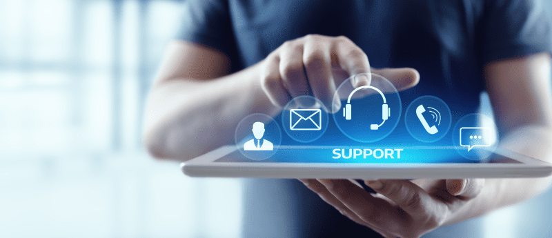 Fire alarm customer support