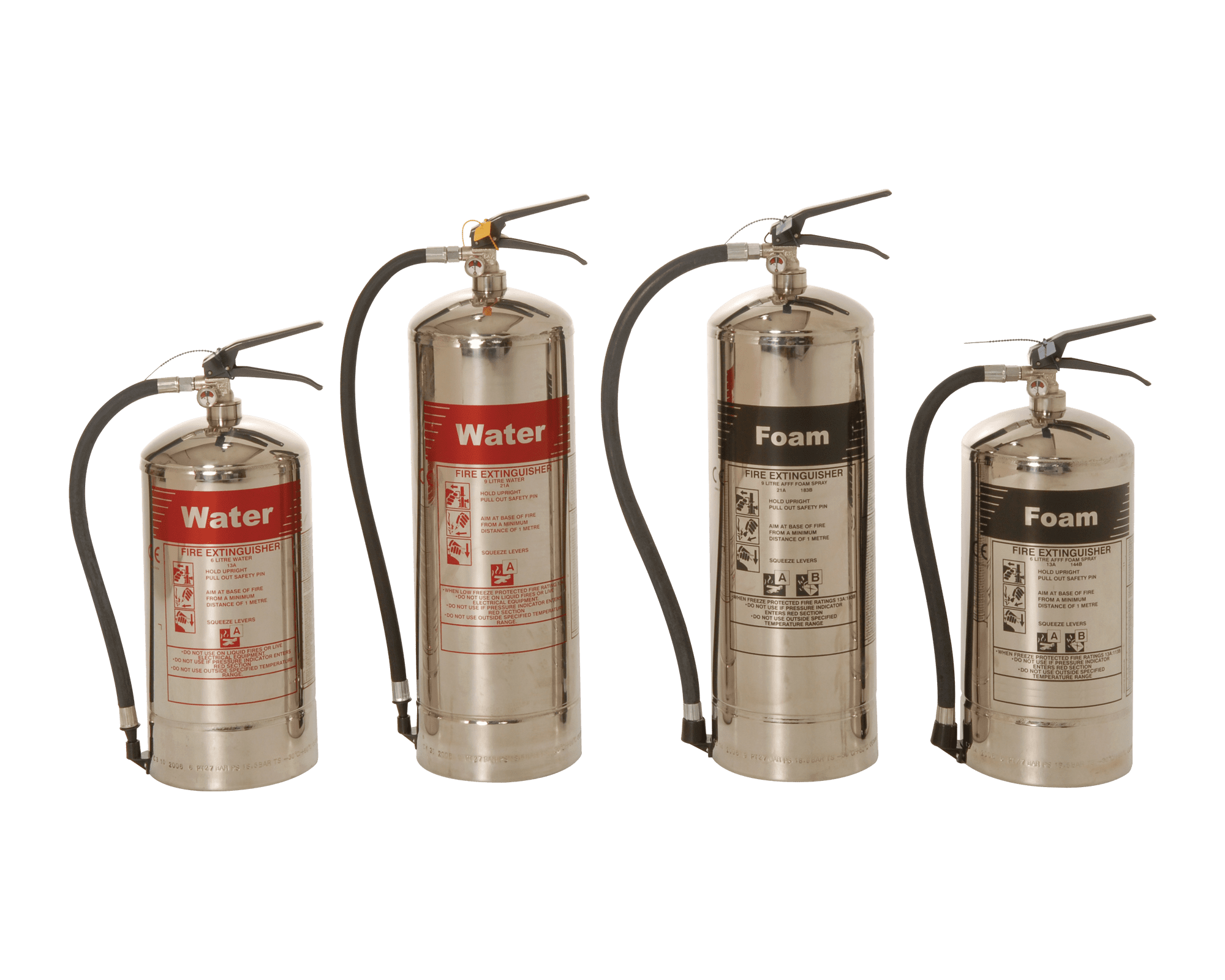 Stainless Protec Steel Extinguishers
